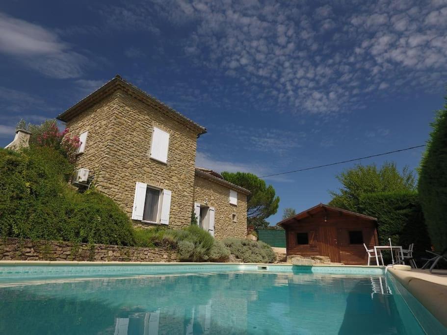 Villa Gite La Licorne Entrechaux Exterior foto